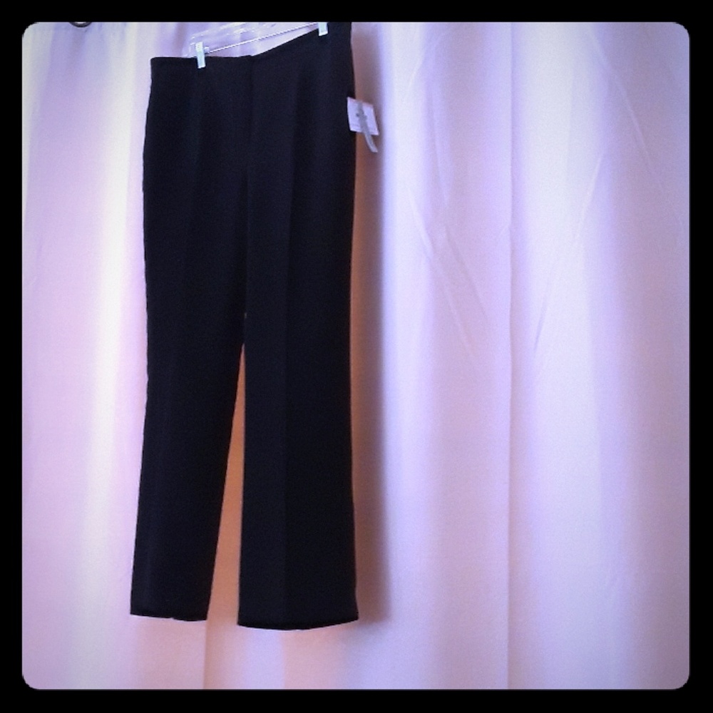 Kasper Lined Black Career Pants 10S